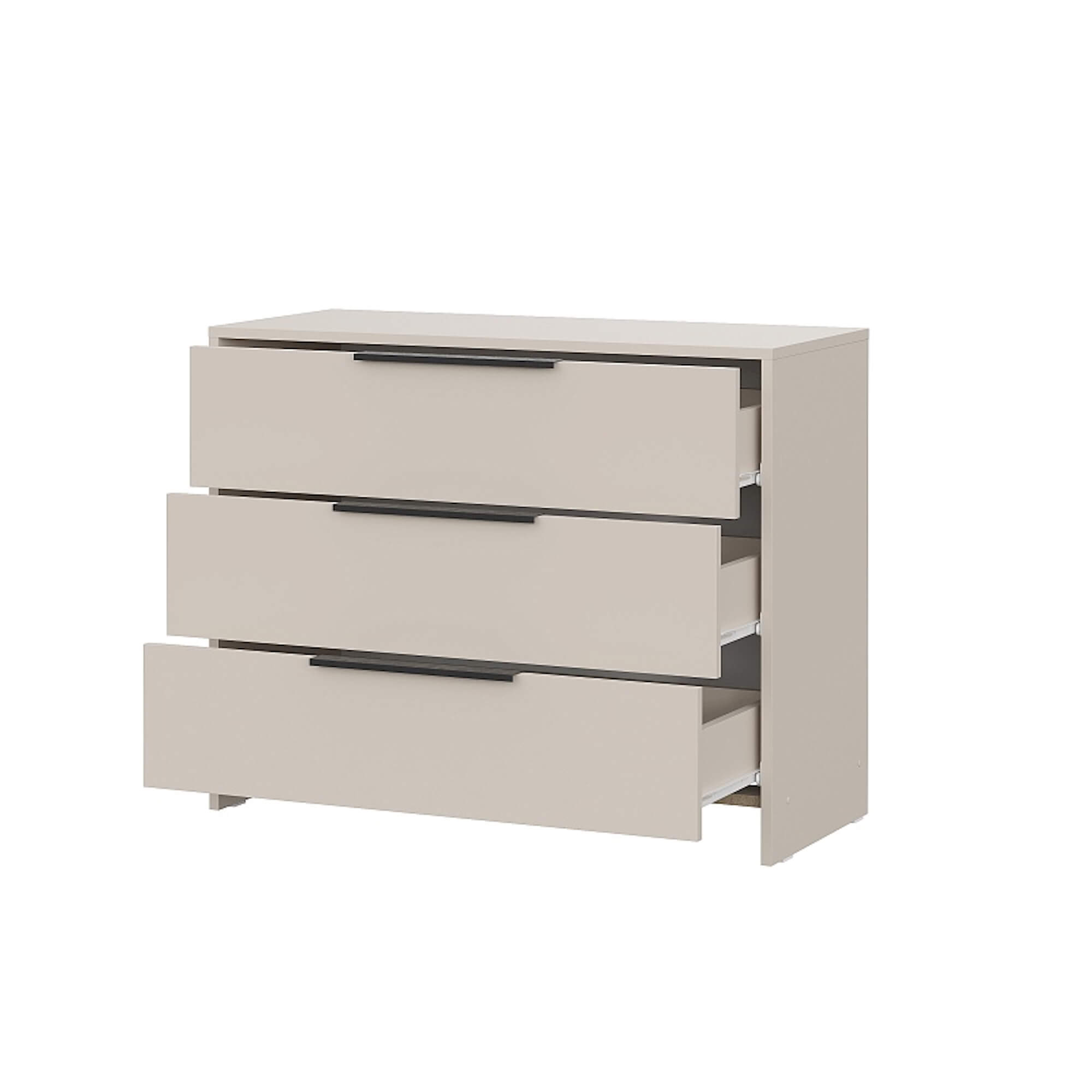 МС "Камелия 1" Комод 3 ящика (Серия 2) Меланж