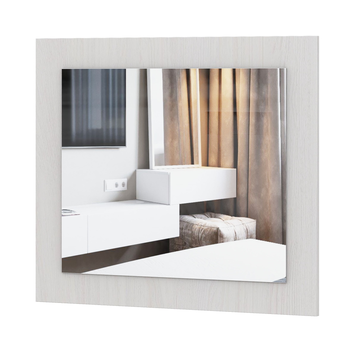 МС "Гамма-20" Зеркало Серия №4 Ясень Анкор светлый