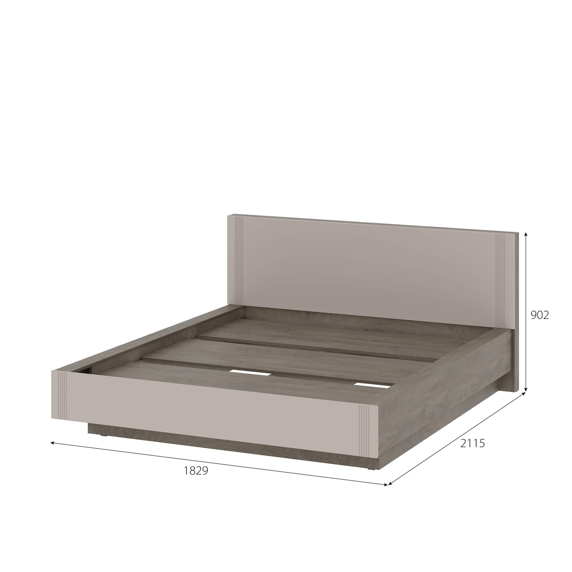 МС "Одетта" Кровать (1,6х2,0) (КР1)