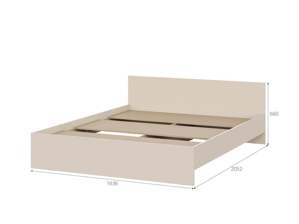 МС "Гиза" Кровать (1,6х2,0) (Меланж)