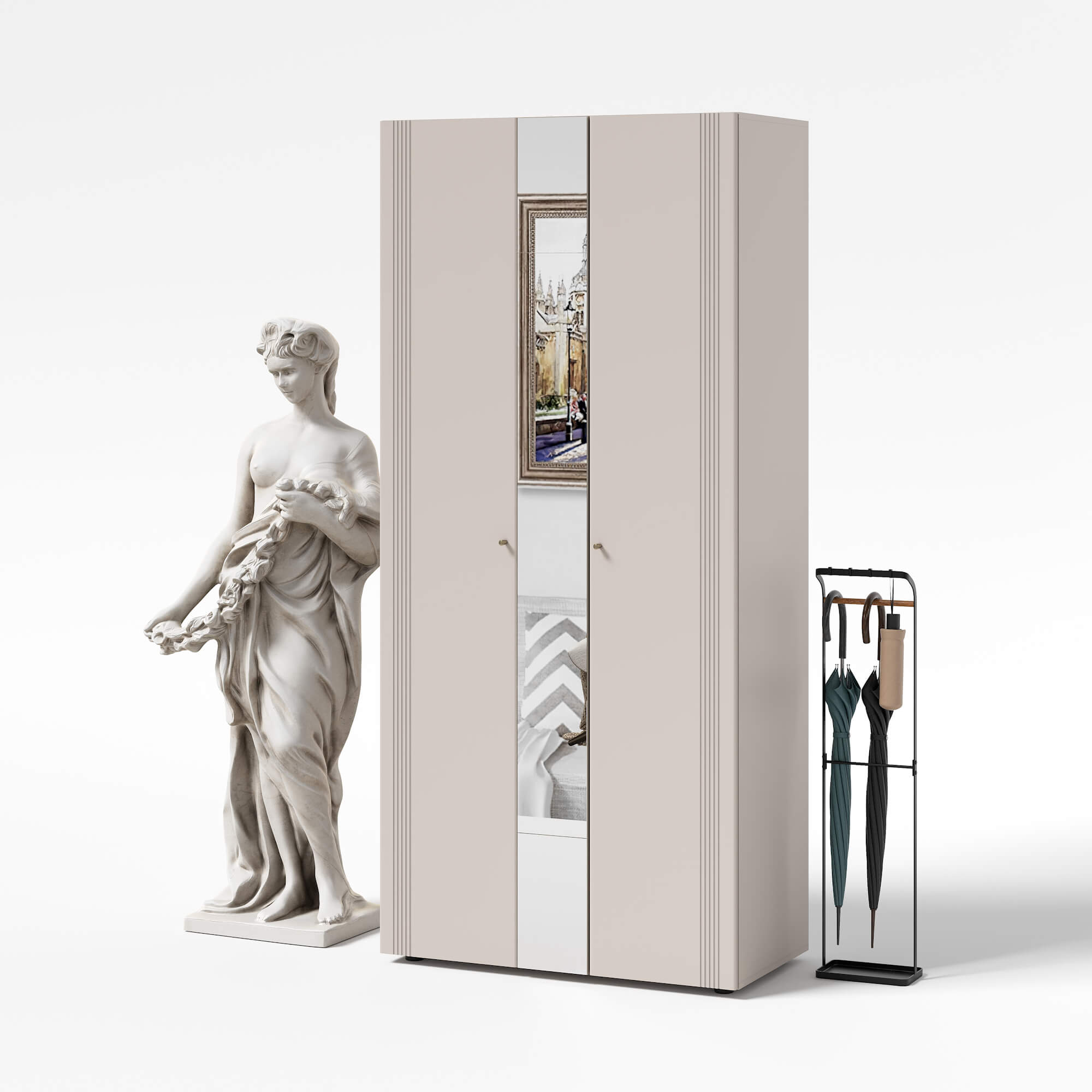 МС "Одетта" Шкаф двухстворчатый (ШК1)