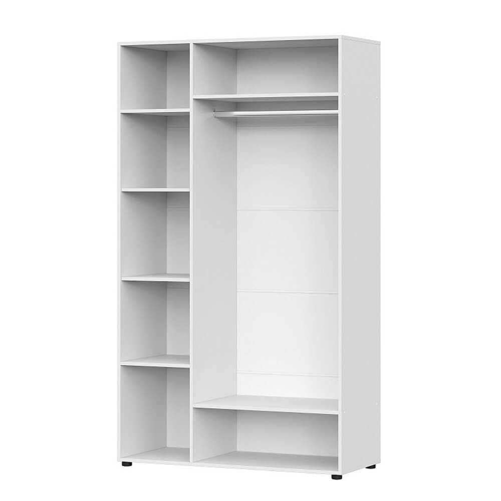 Шкаф трехстворчатый "Токио" Белый текстурный