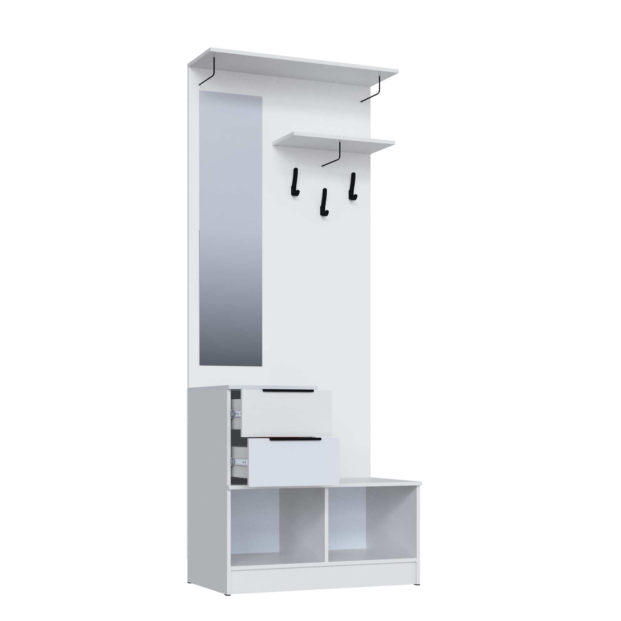 Прихожая Мадрид ЦС-2 (0,9) белый