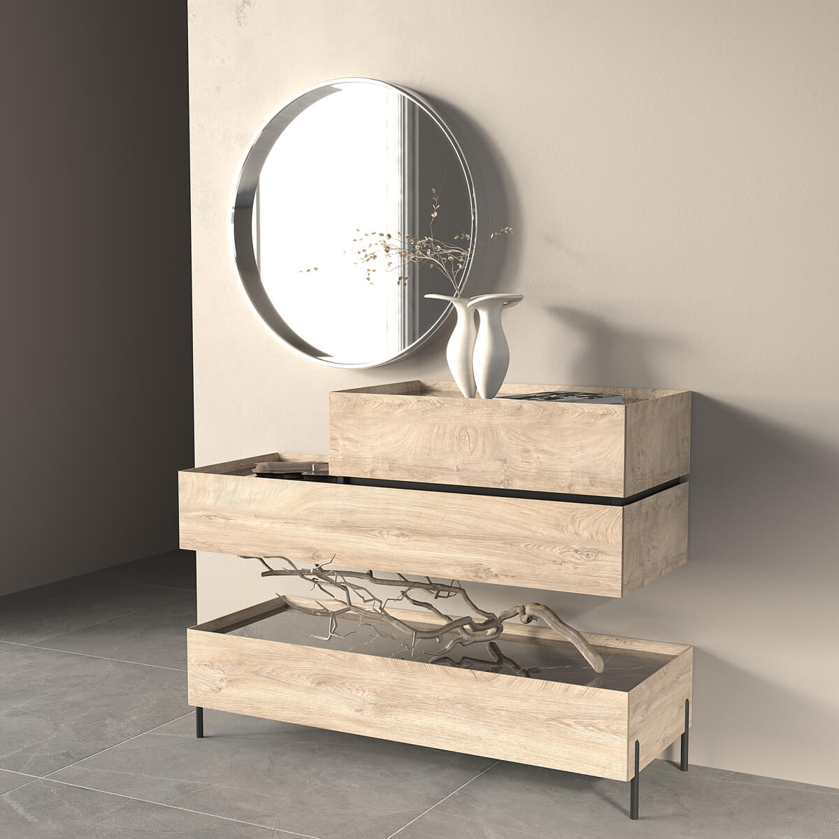 Тумба универсальная "Этна" 1200/320 (Серия 2) ЭЛ/ПЛ