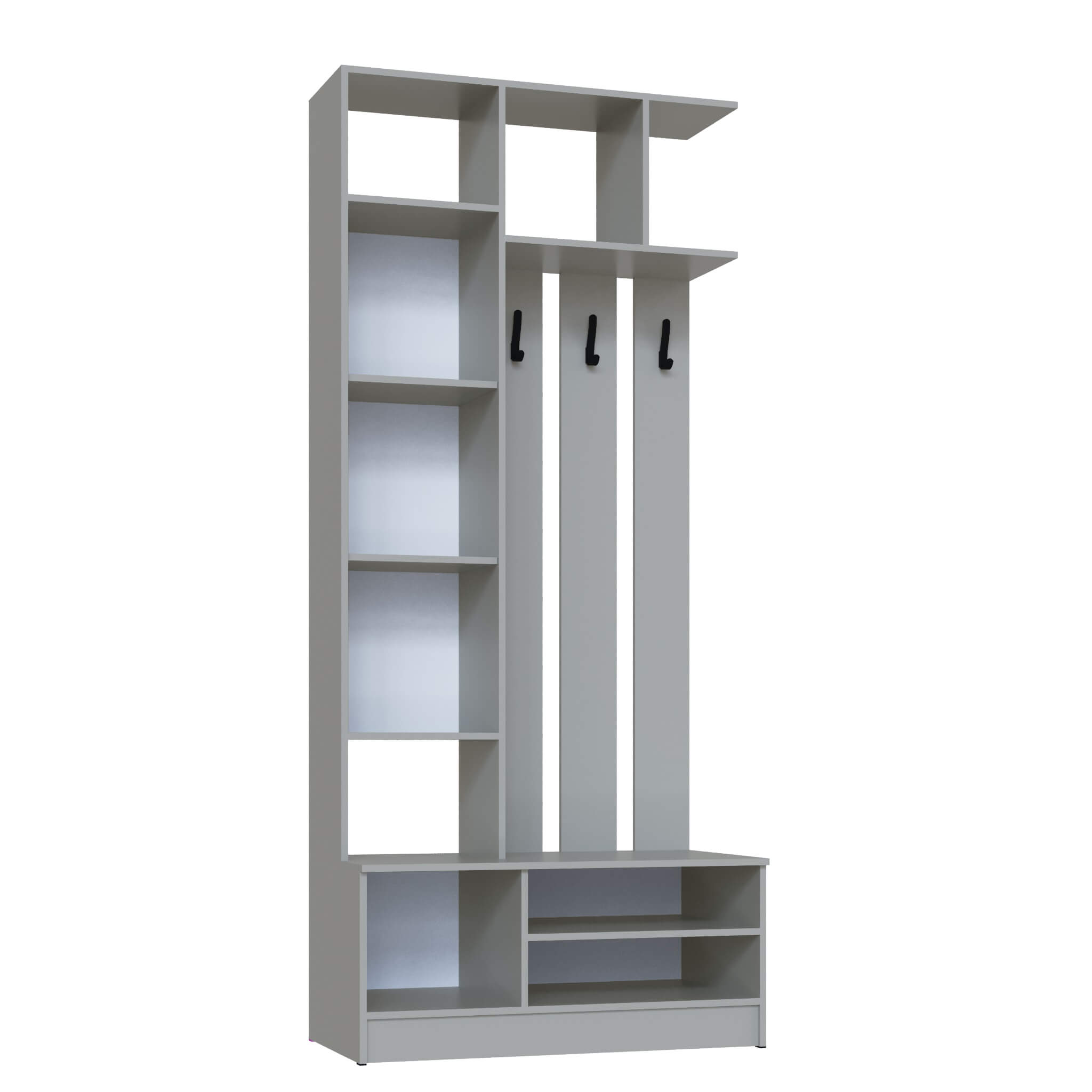 Прихожая Мадрид ЦС-1 (1,0) камень серый