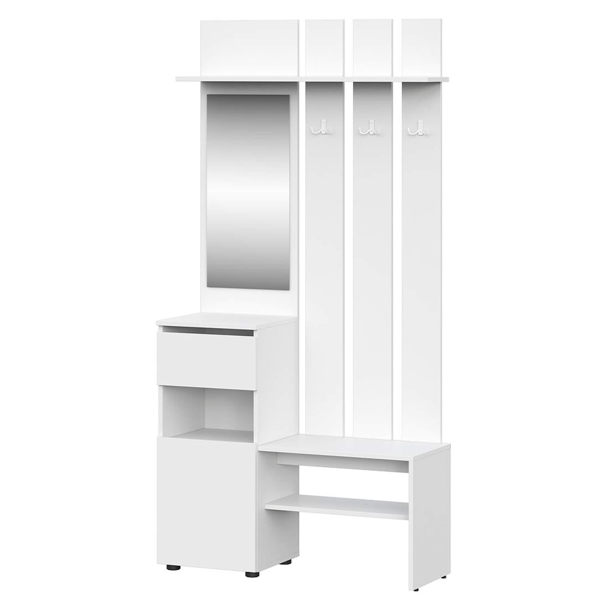 Вешалка с зеркалом "Токио"