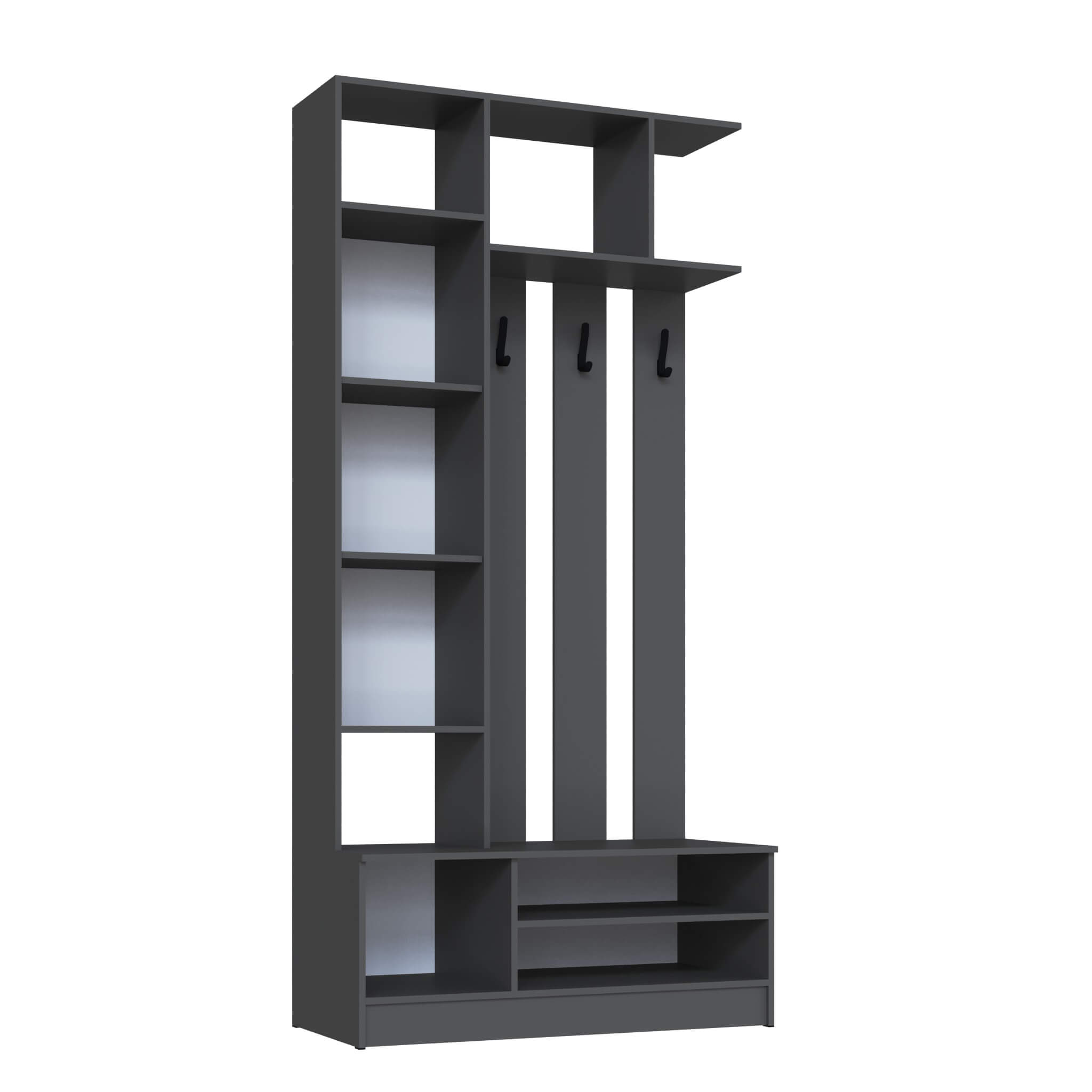 Прихожая Мадрид ЦС-1 (1,1) графит серый