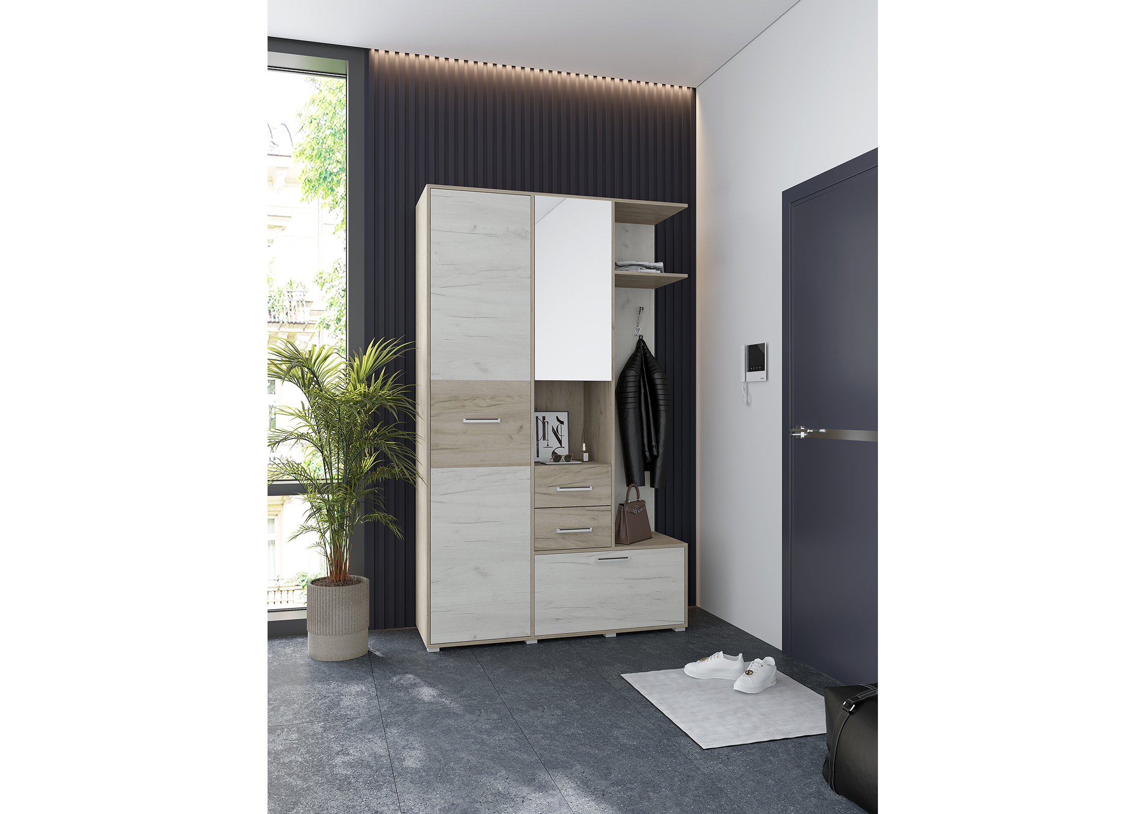 "Танго" - 1 Прихожая (Кантри - прованс)