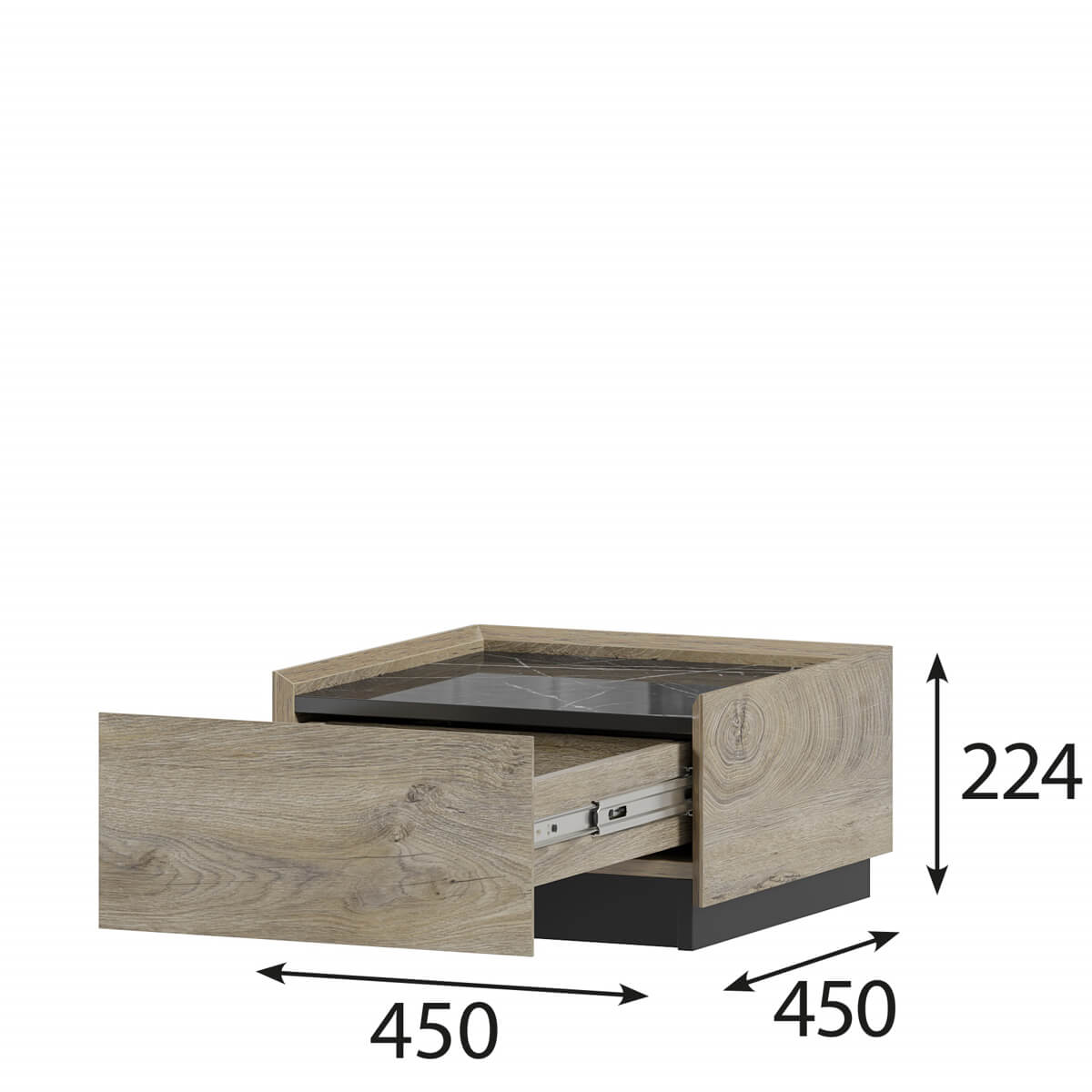 Тумба универсальная "Этна" 450/200  ЭЛ/ПЛ