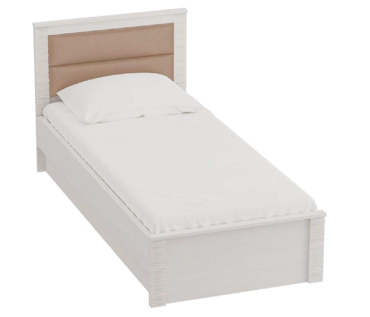 Кровать "Элана" 900 (каркас) Бодега Белая