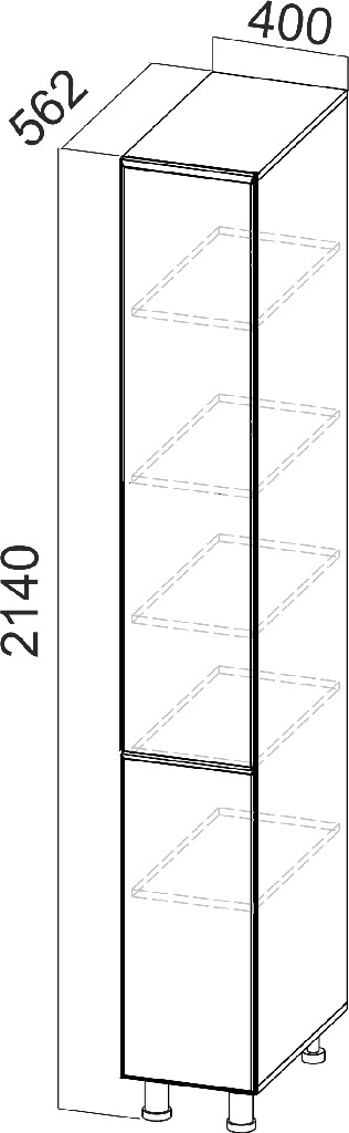 Пенал "Бостон" П400г/2140