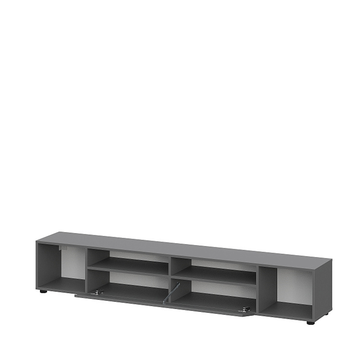 МС "Денвер" Тумба для телевидеоаппаратуры Графит серый