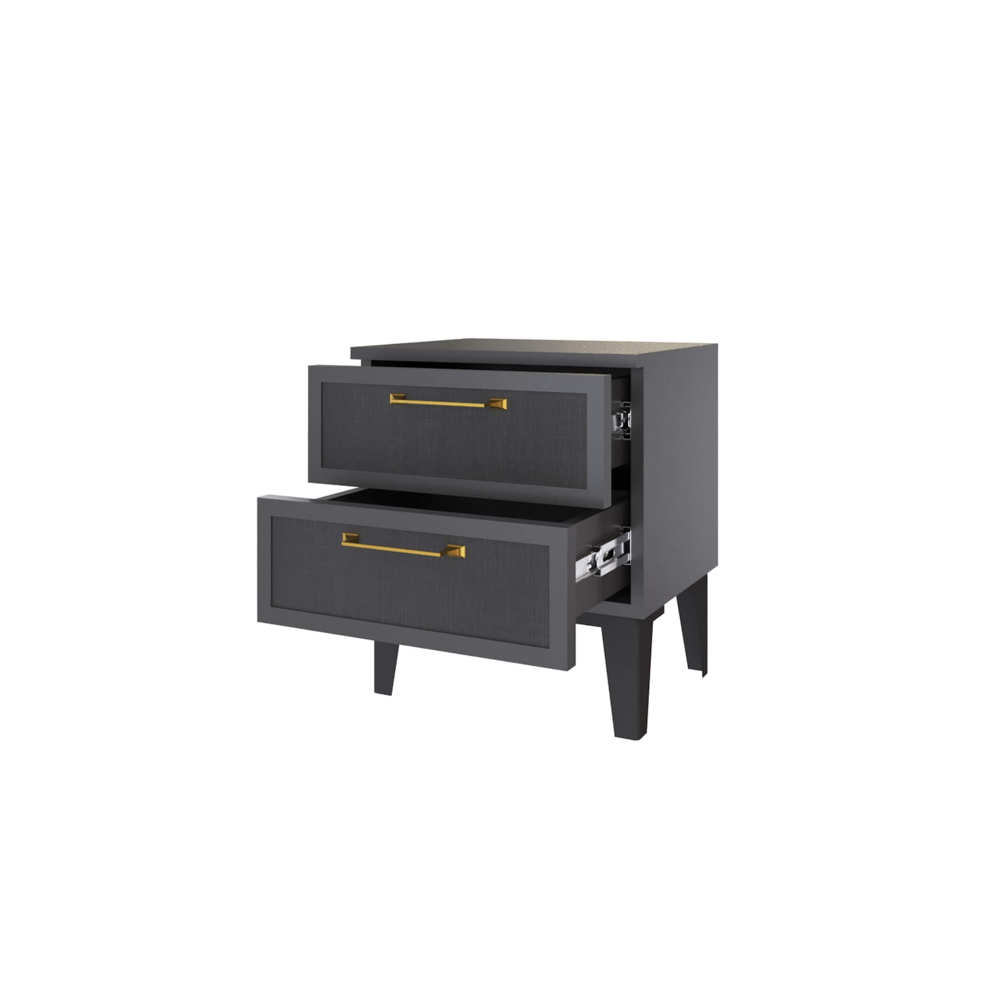 Спальня Толедо Тумба прикроватная ТТ-20 графит серый