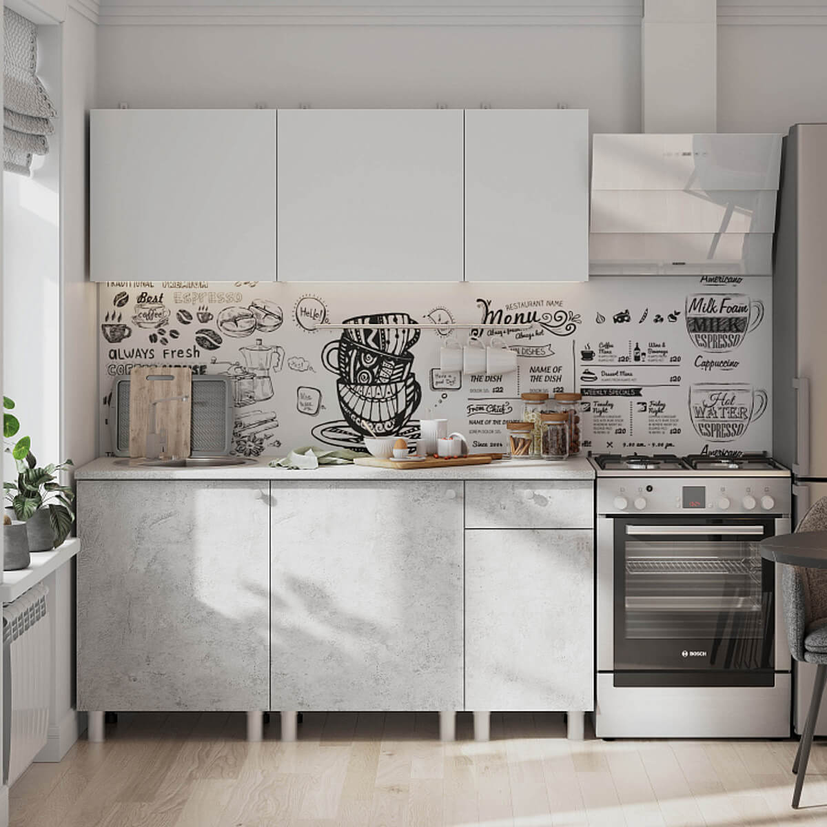 Кухня "КГ-1" 1,6 м