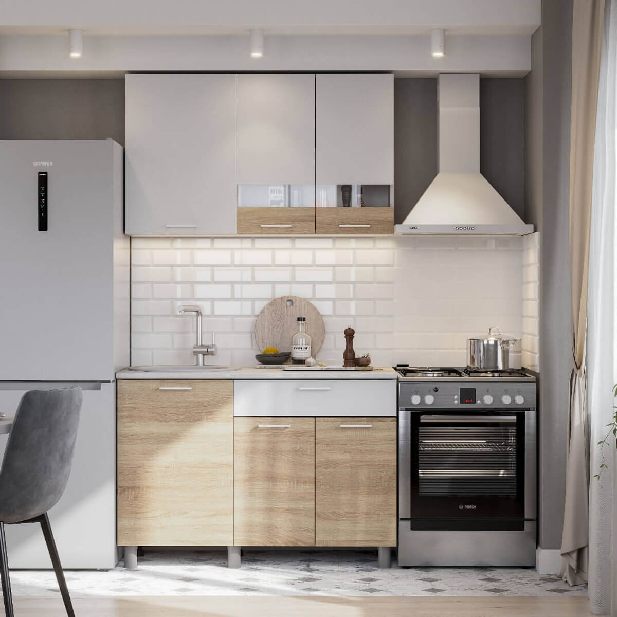 Кухня "КГ-4" 1,2 м