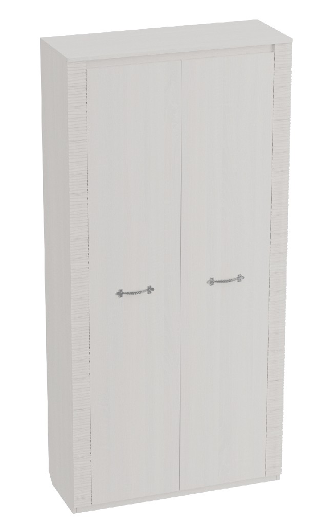 Шкаф 2-дверный "Элана"  Бодега Белая