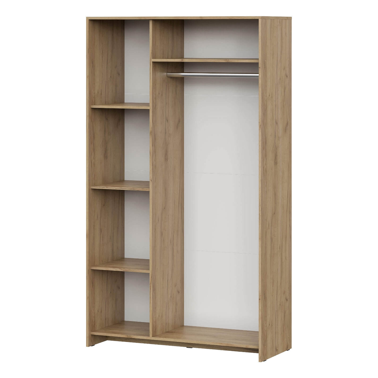 "МСП 1" Шкаф трехстворчатый Дуб Золотой / Камень Тёмный