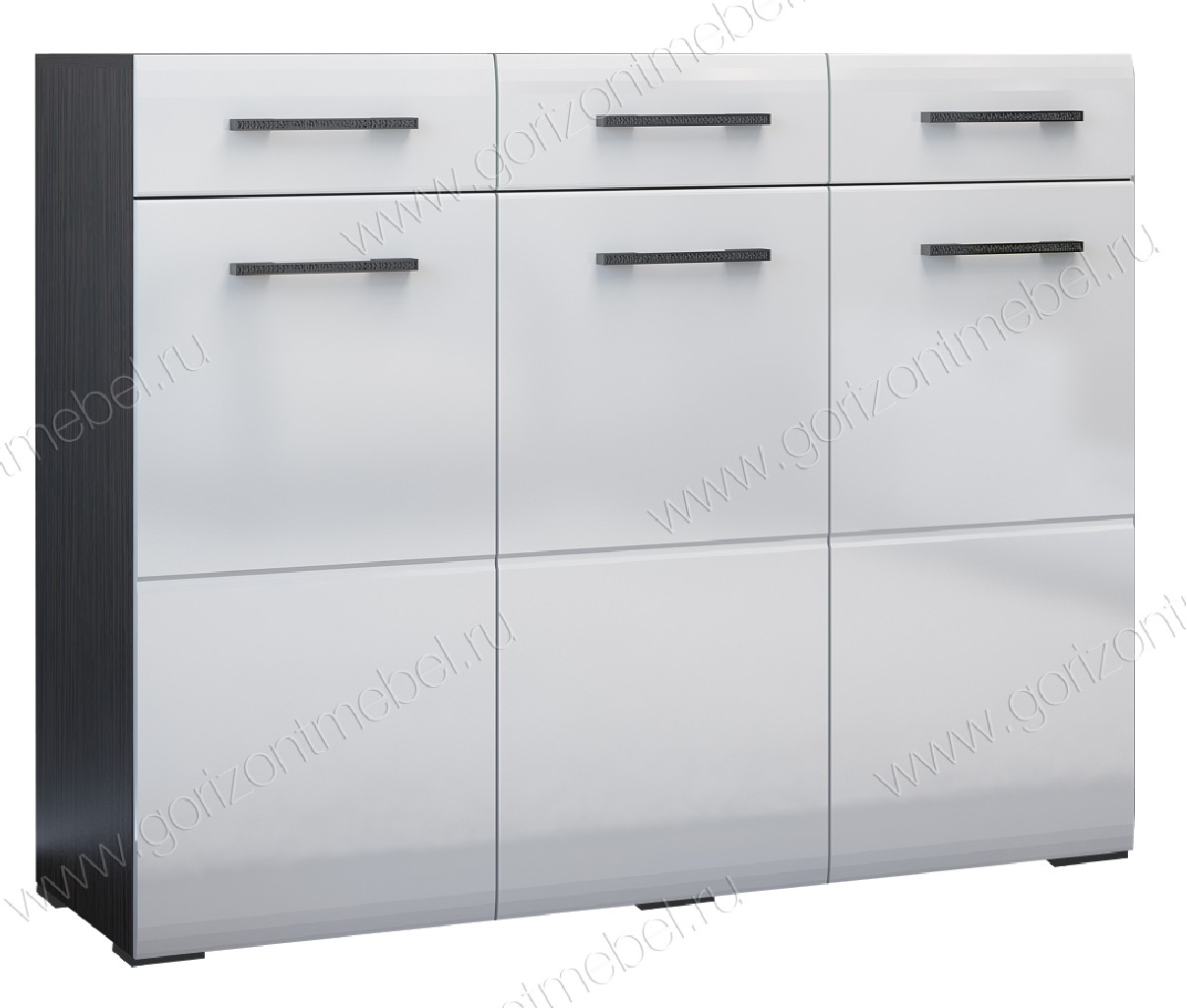 Комод "Ненси" (венге / белый)