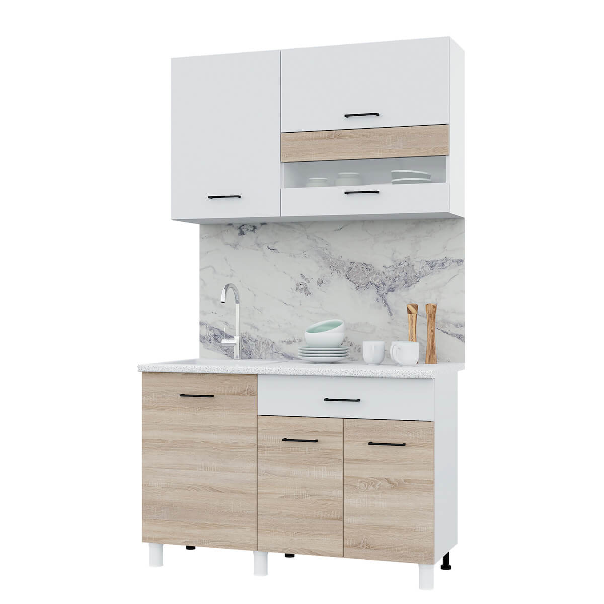 "Trend 1200" Белый - сонома