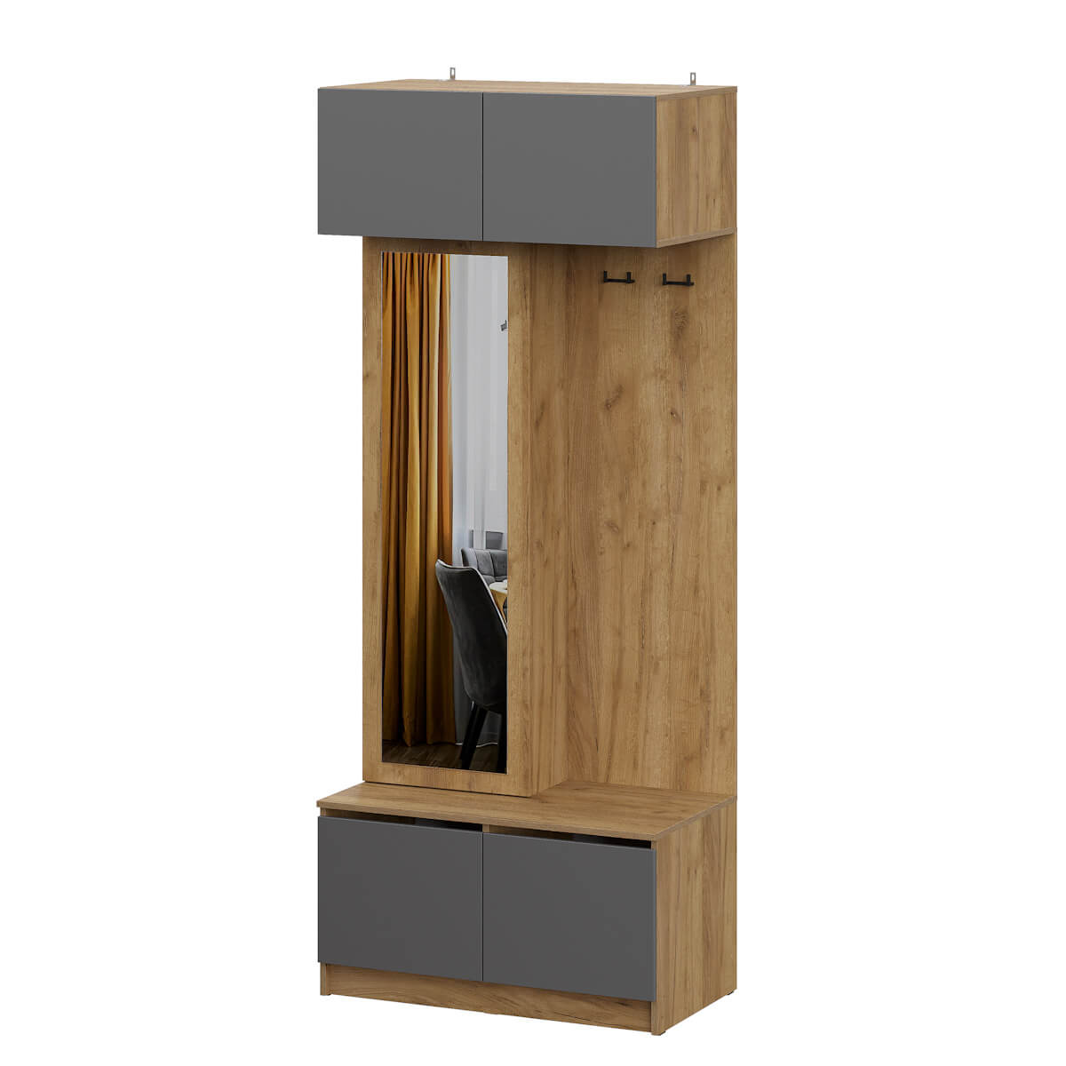 Вешалка с зеркалом "Авиньон"