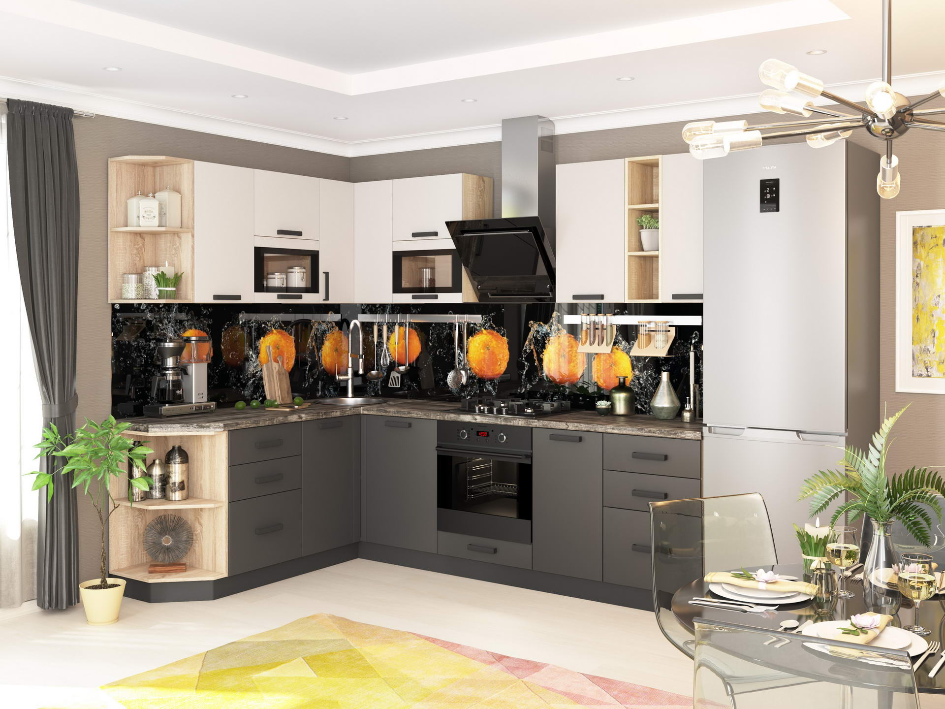 Модульная кухня "Контемп" Domani