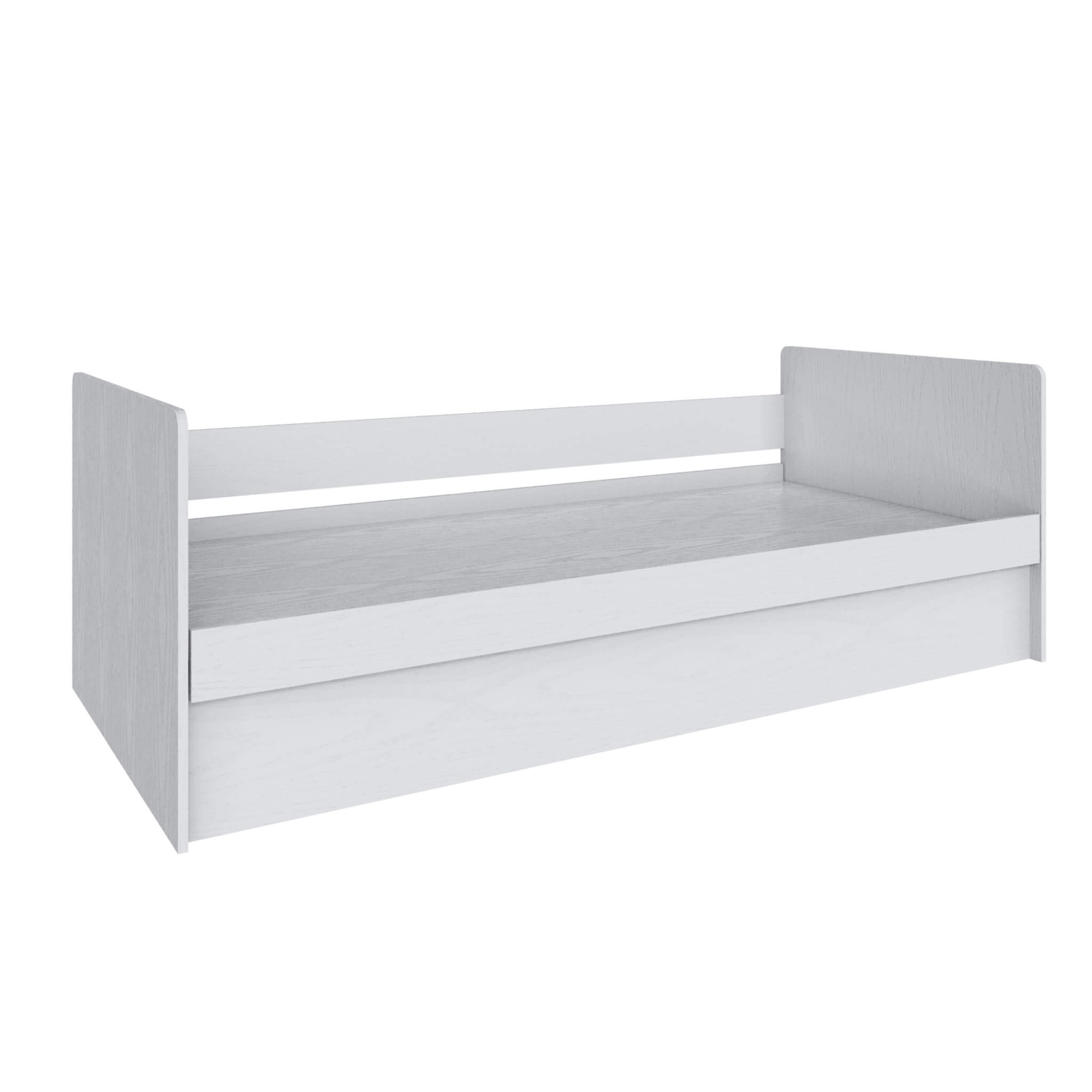 Подростковая Мадрид Кровать (0,9) с подъемным механизмом белый