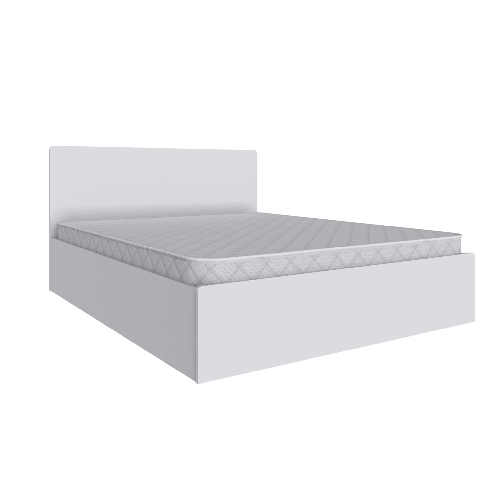 Спальня Мадрид корпус кровати МД-1 (1,6) белый