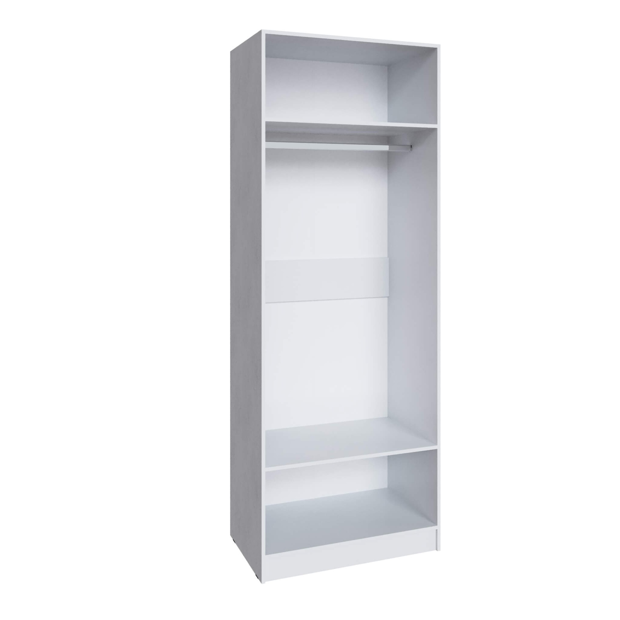 Шкаф Мадрид (0,85) без зеркала белый