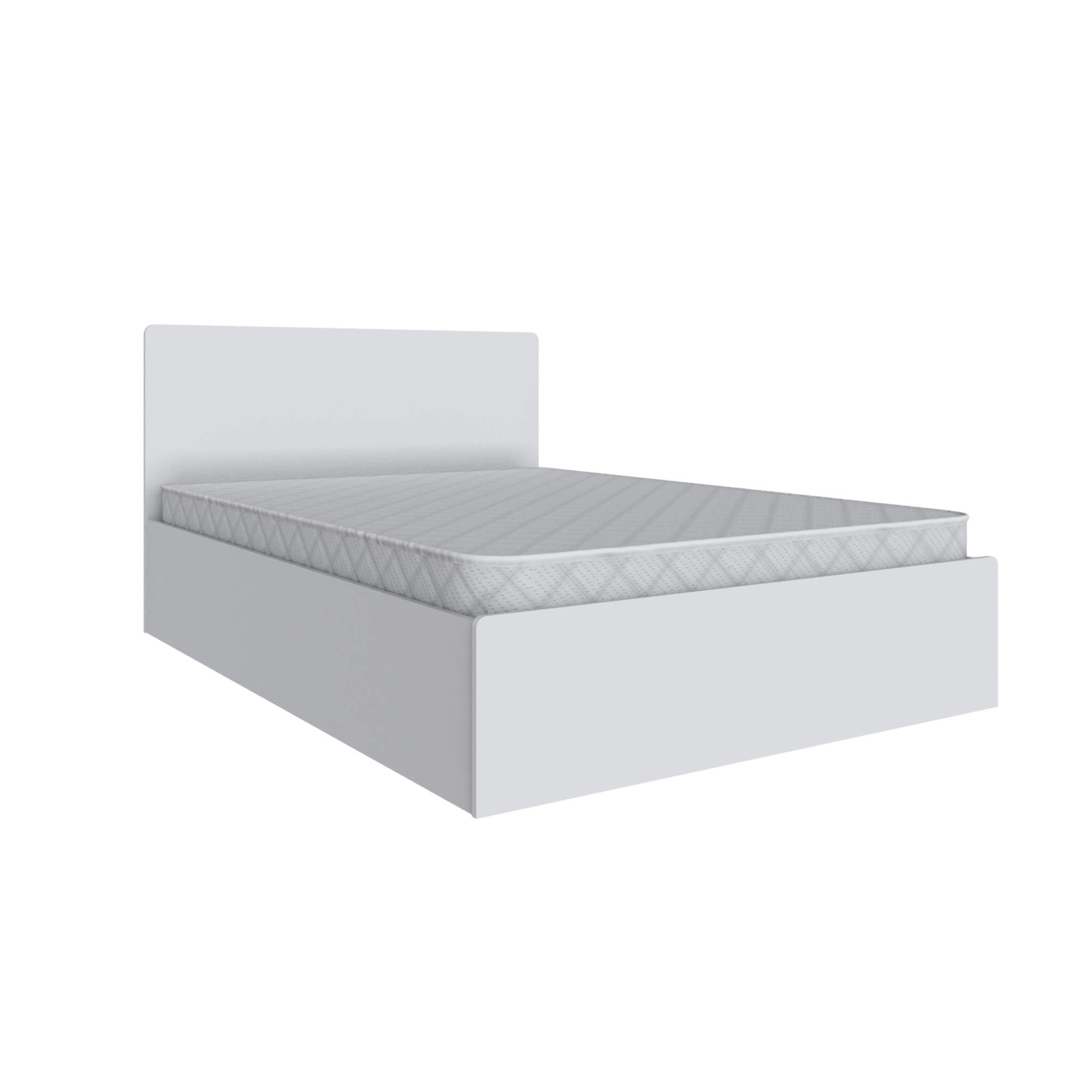 Спальня Мадрид корпус кровати МД-1 (1,4) белый